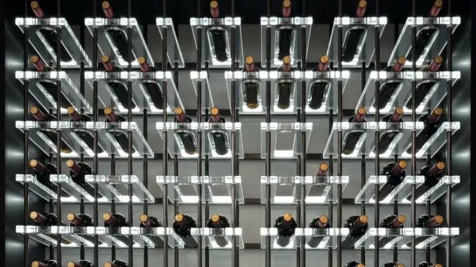 Livinvino Acrylic presentation shelves