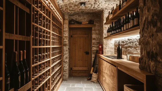 Walk in Wine Cellar Livinvino