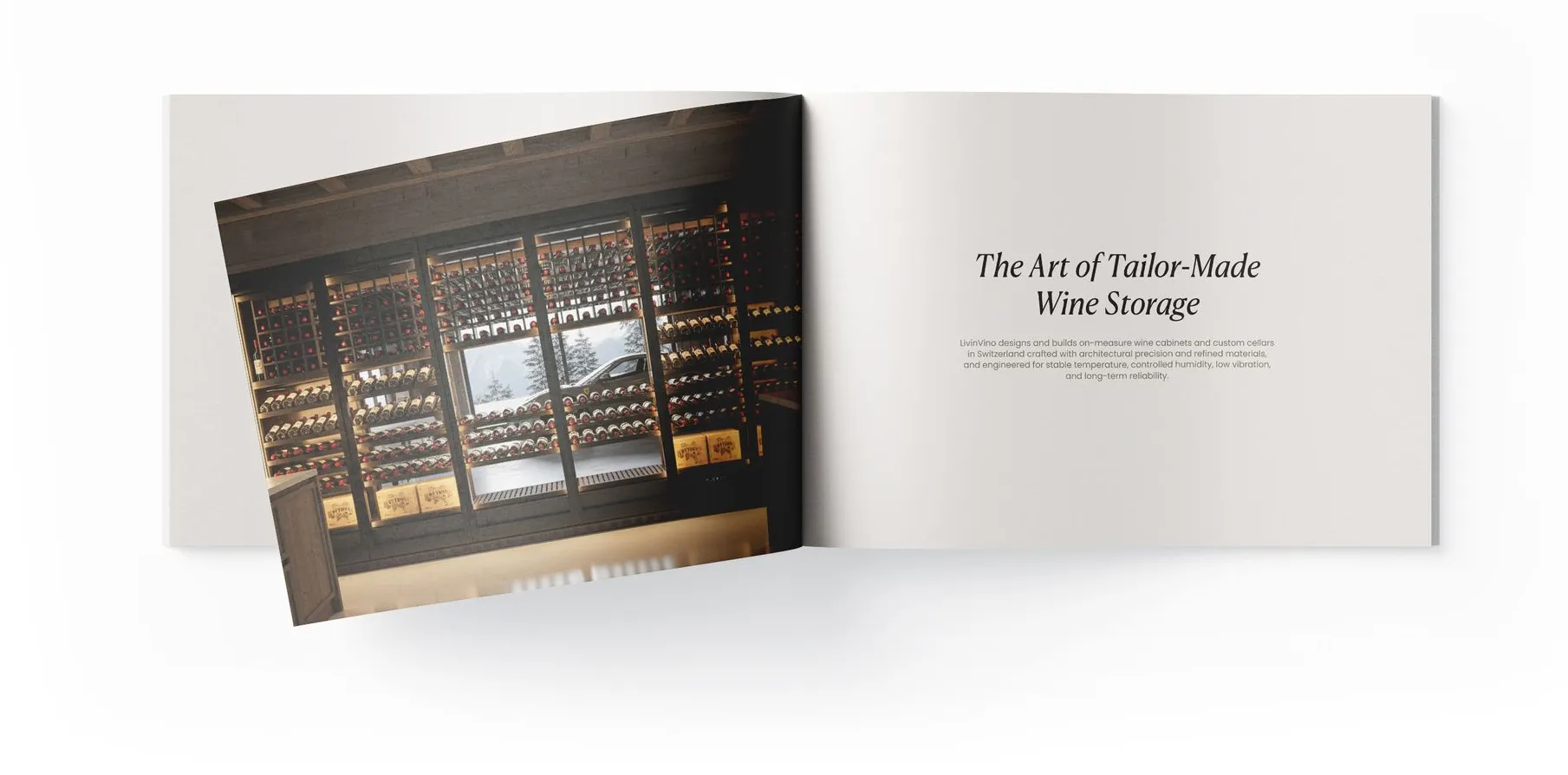 Catalogue LivinVino – l’art du rangement du vin sur mesure